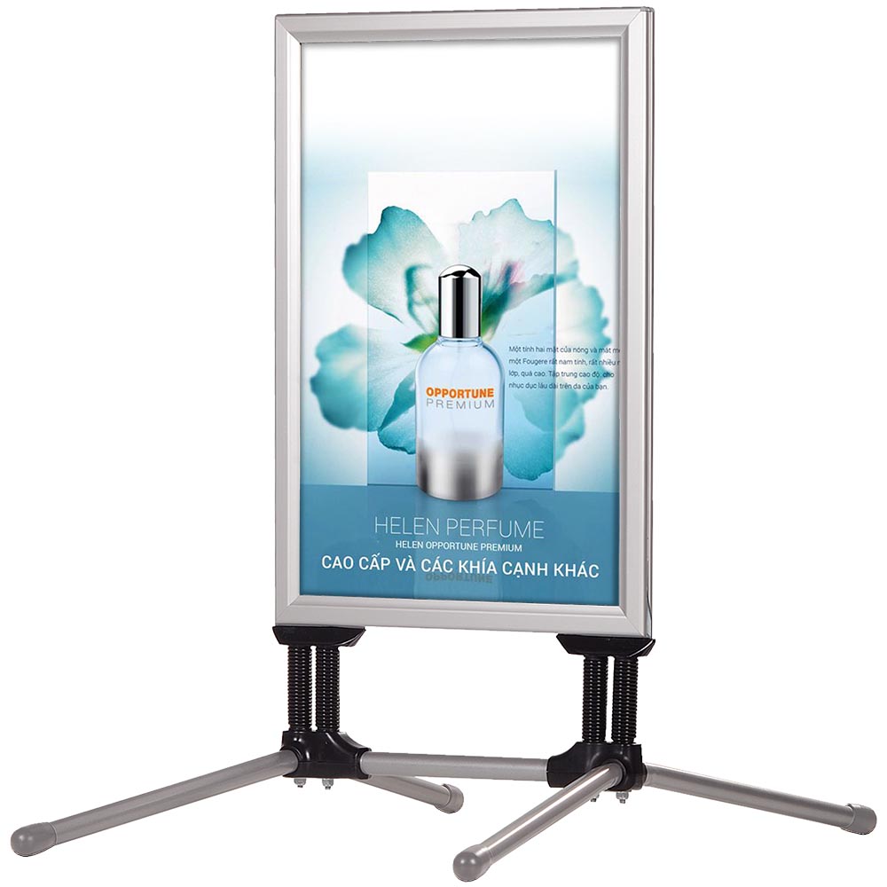 Kundenstopper, Wind-Line Budget, 40 mm, Silber