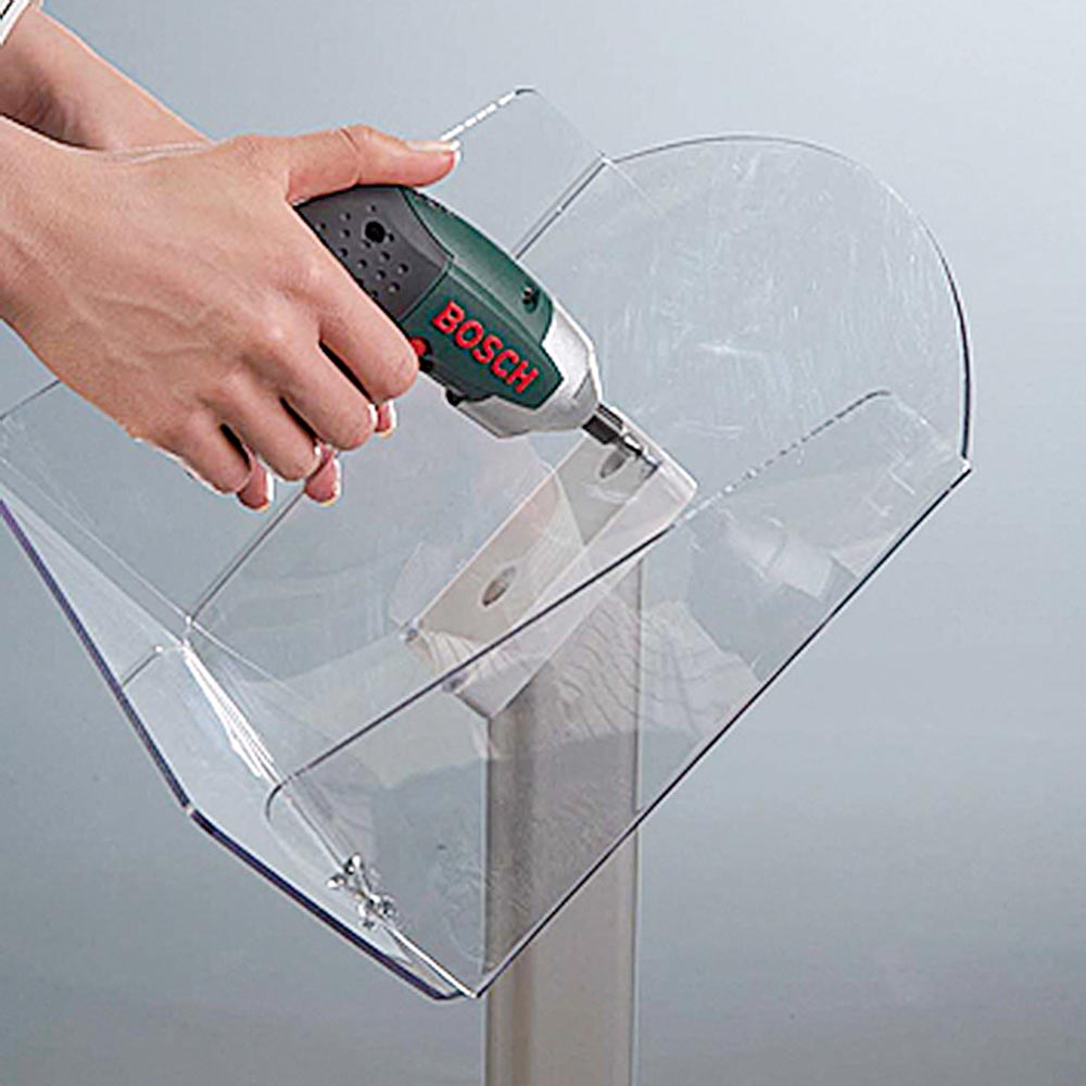 Prospekthalter mit Ständer, Expo