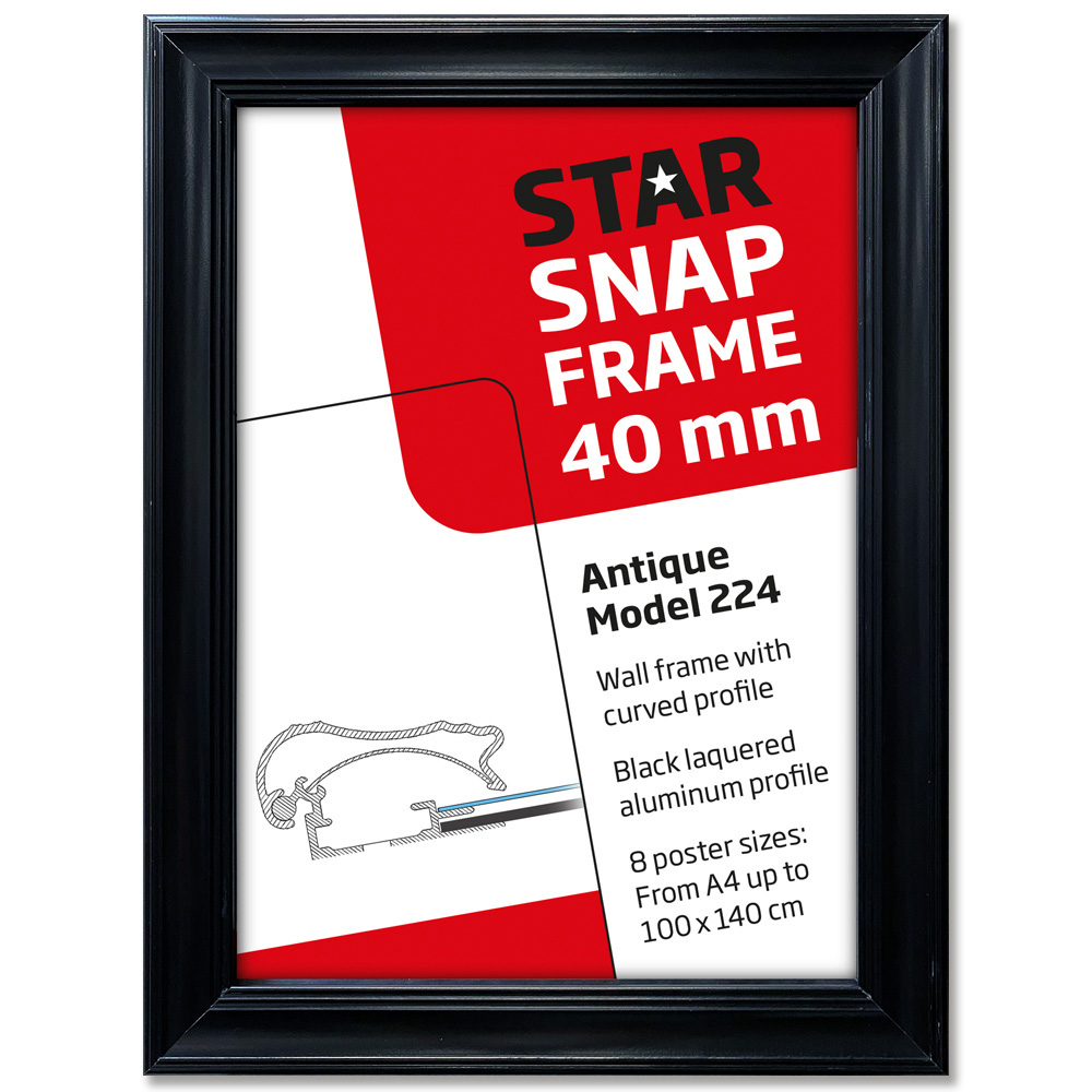 Klapprahmen, Antique, 40 mm Aluminiumprofil