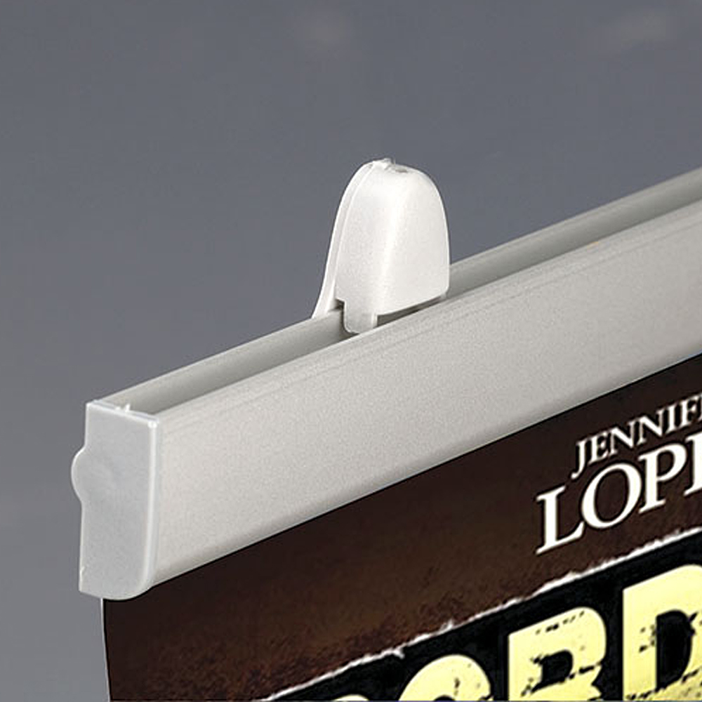Posteraufhänger, Poster Clamp Set, 25 mm Aluminiumprofil