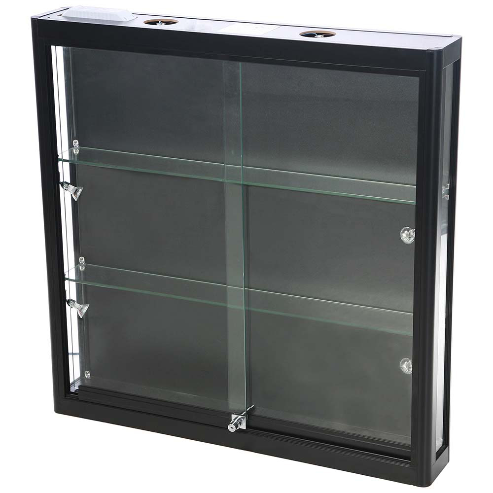 Vitrine, Showcase Wall Duo, LED-Licht, mit Schloss