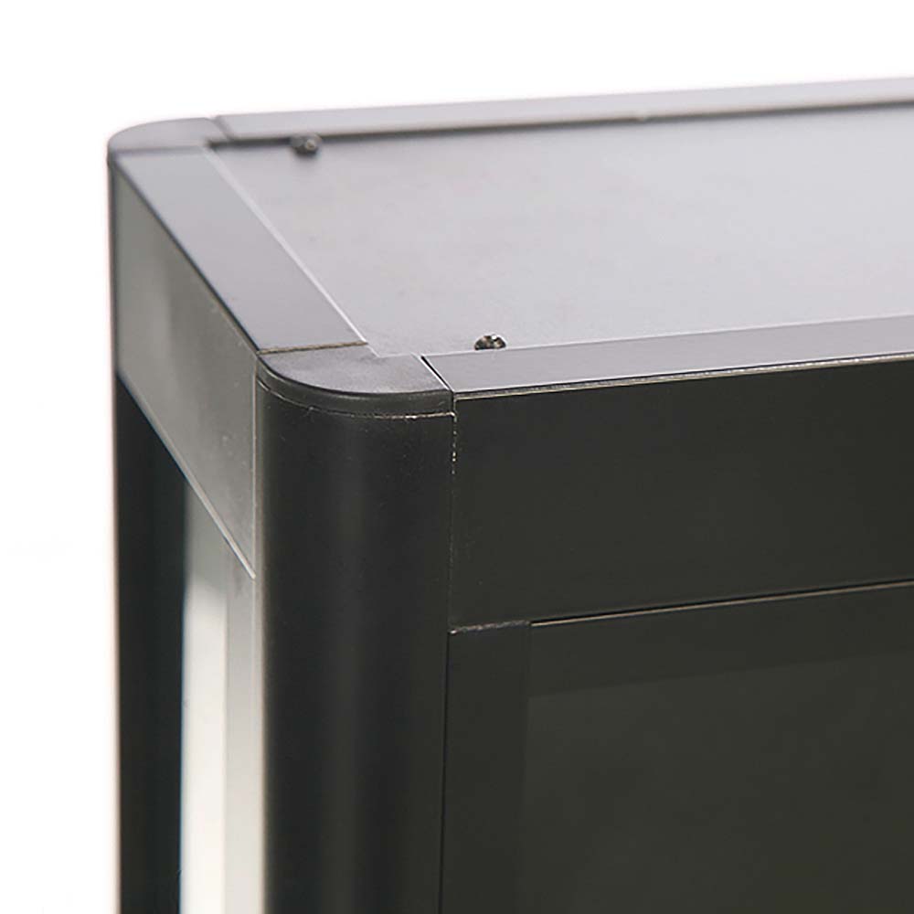 Vitrine, Showcase Wall Duo, LED-Licht, mit Schloss