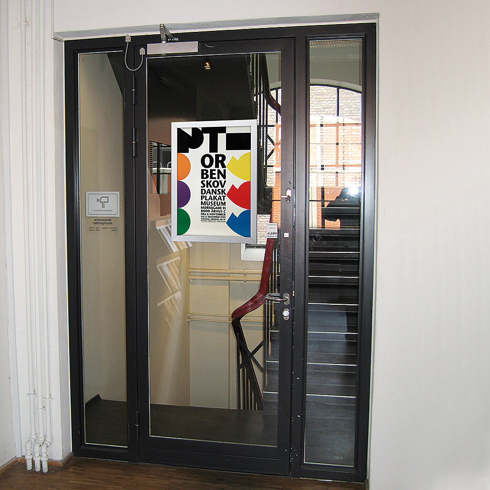 Klapprahmen, Window, 32 mm Aluminiumprofil, Doppeltseitig, Silber