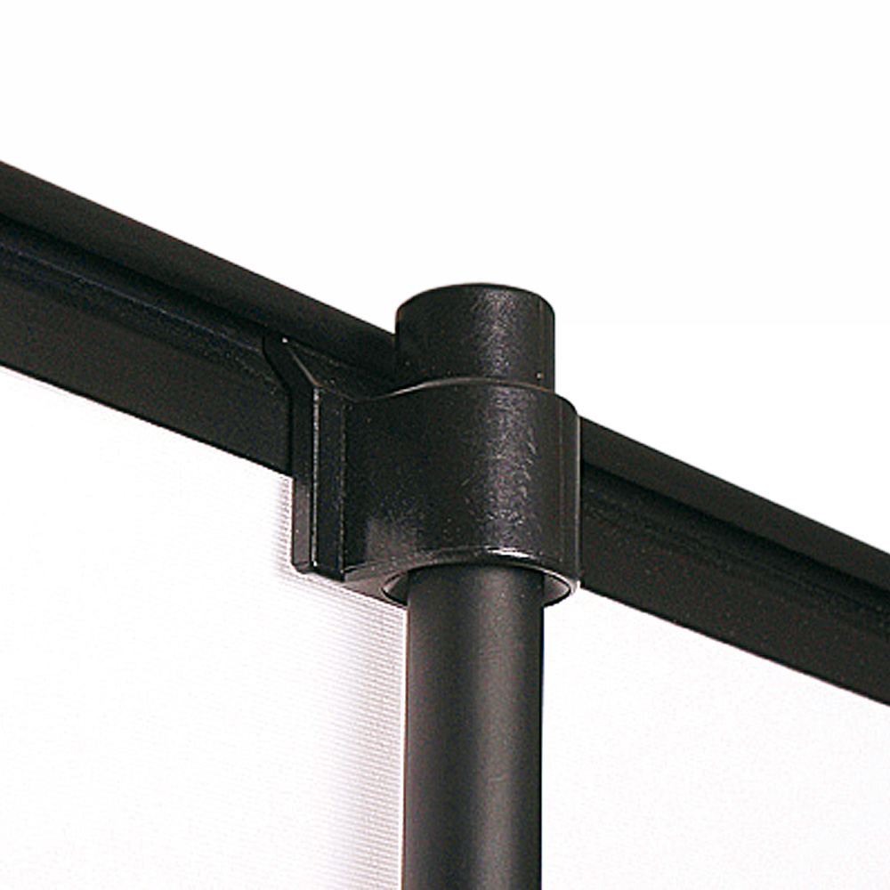 Roll-Up Kassette, Basic, Einseitig, Schwarz
