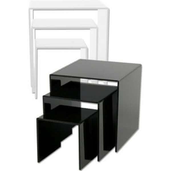 Ausstellungsregale, Nesting Shelves, 3 Stück.