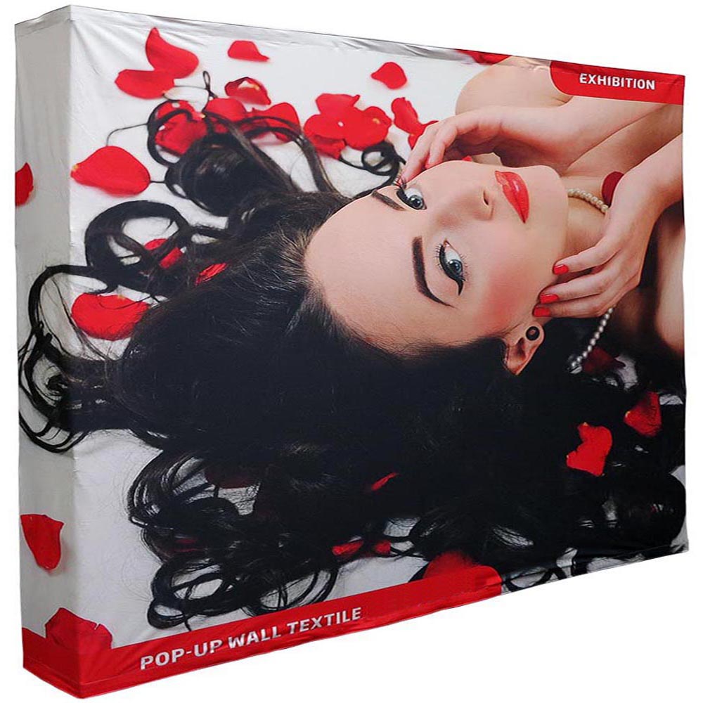Messe Wand, Pop-up Wall Textile, 4 x 3 Abschnitte
