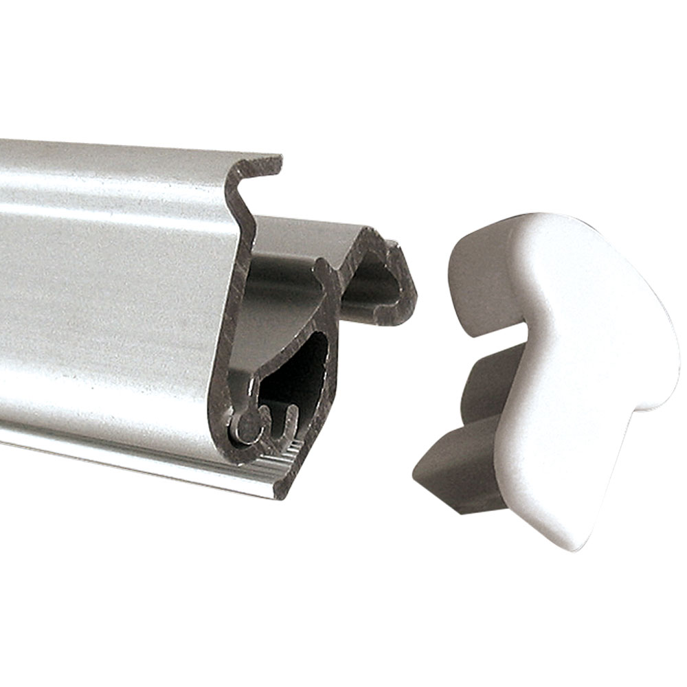 Roll-up Kassette, Budget, einseitig, Aluminium/Silber, 60 cm