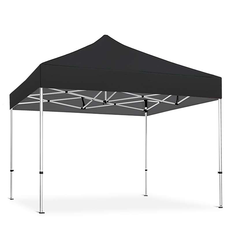 Spitze, Event Tent Lux, Wasserdichtes Polyester, Schwarz