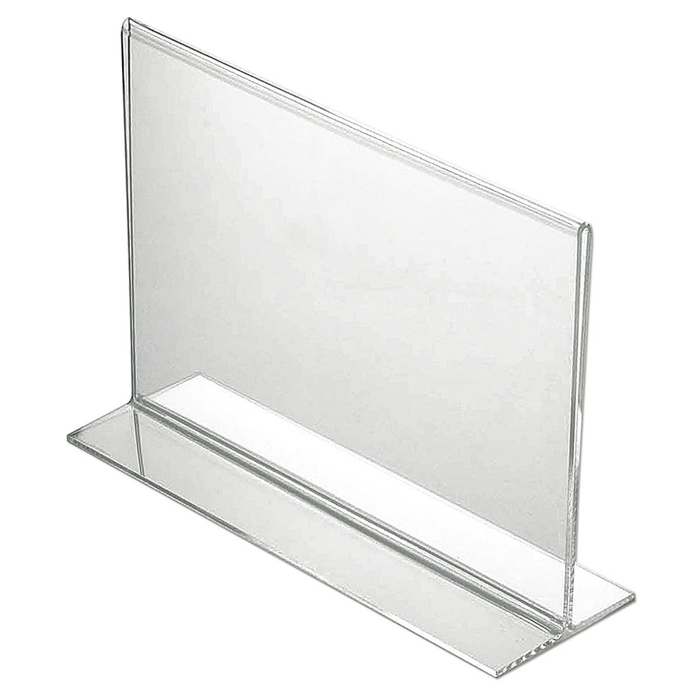 Tischaufsteller T-Förmig, Horizontal