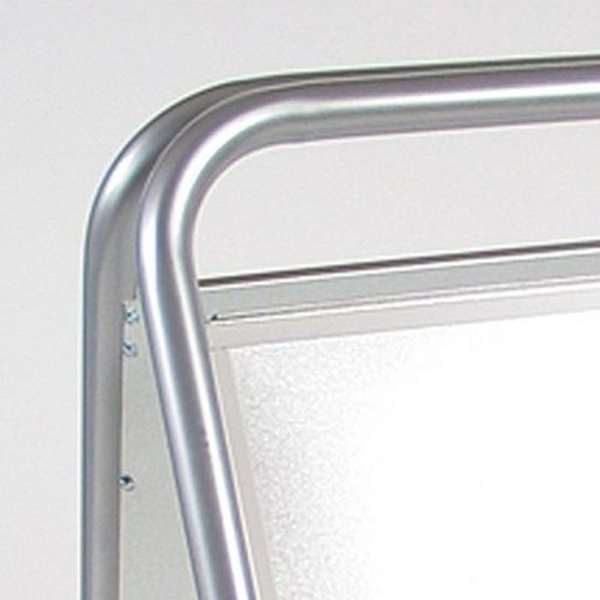 Kundenstopper Expo Sign Lux Silber