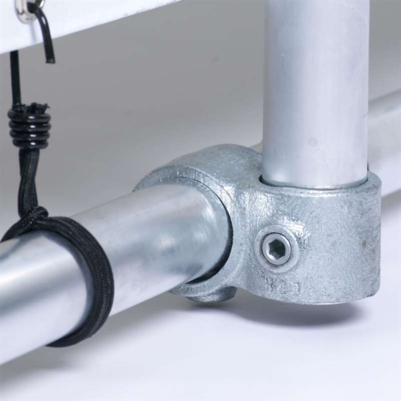 Bannerdisplay, Draußen, Banner Tube Freestanding, Aluminiumrohr 0.3 mm Ø 48 mm