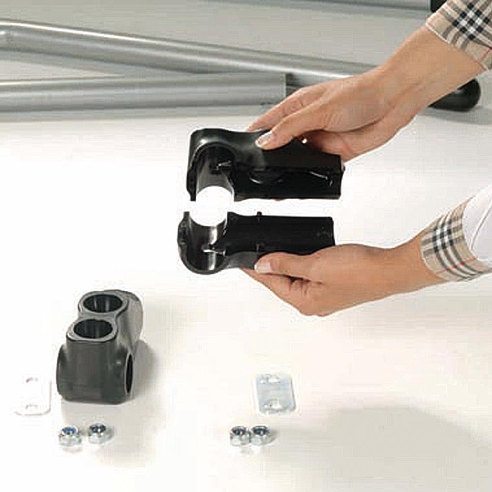 Kundenstopper, Wind-Line Budget, 40 mm, Silber