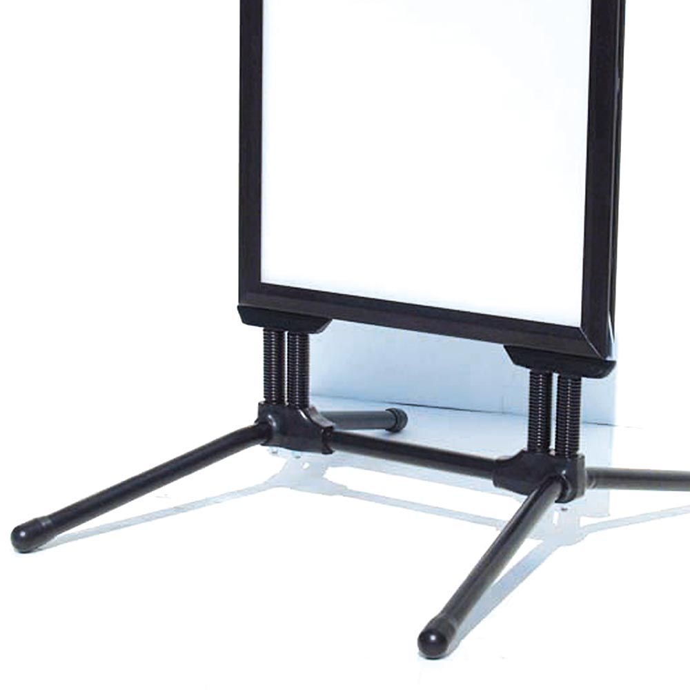 Kundenstopper, Wind-Line Budget, 40 mm, Schwarz