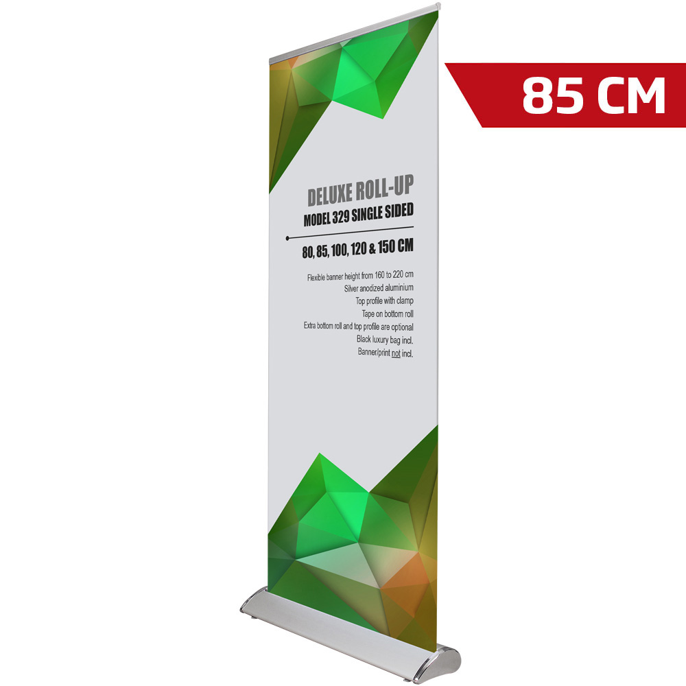 Roll-Up Basic, Deluxe, Einseitig, Aluminium