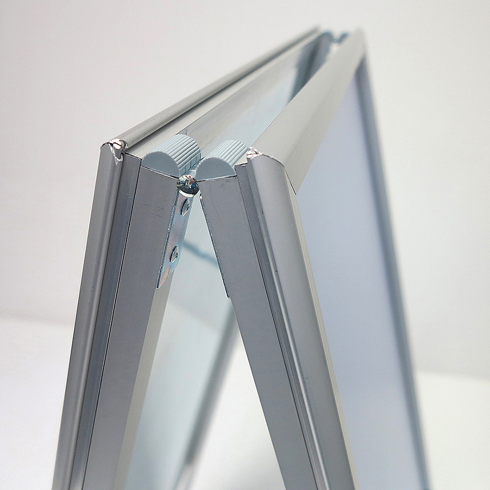 Kundenstopper, Alu-Line Standard, 32 mm, Silber