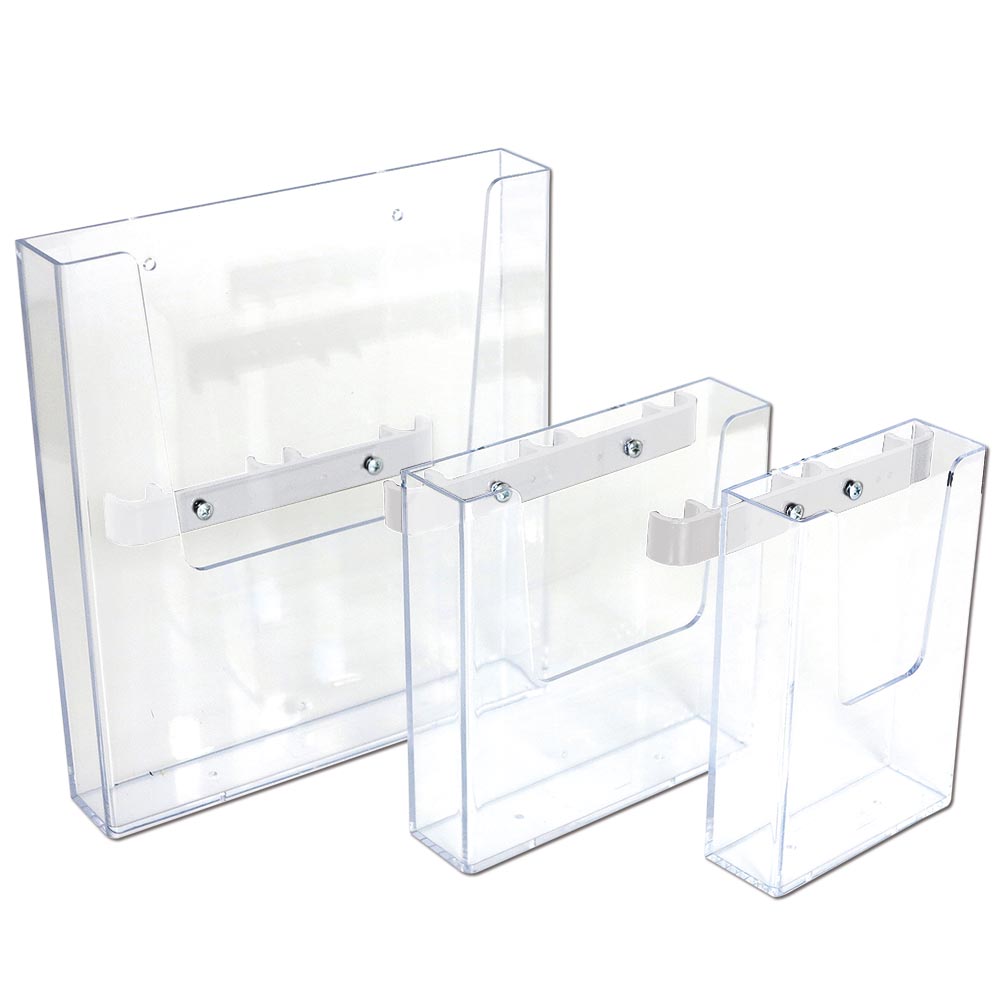 Crown Truss 10 Brochureholder with Fitting, A4