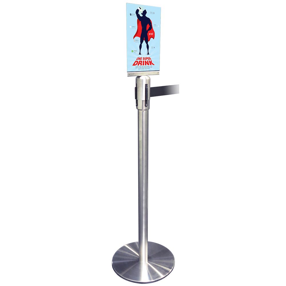 Acryl-Taschenhalter, Crowd Barrier