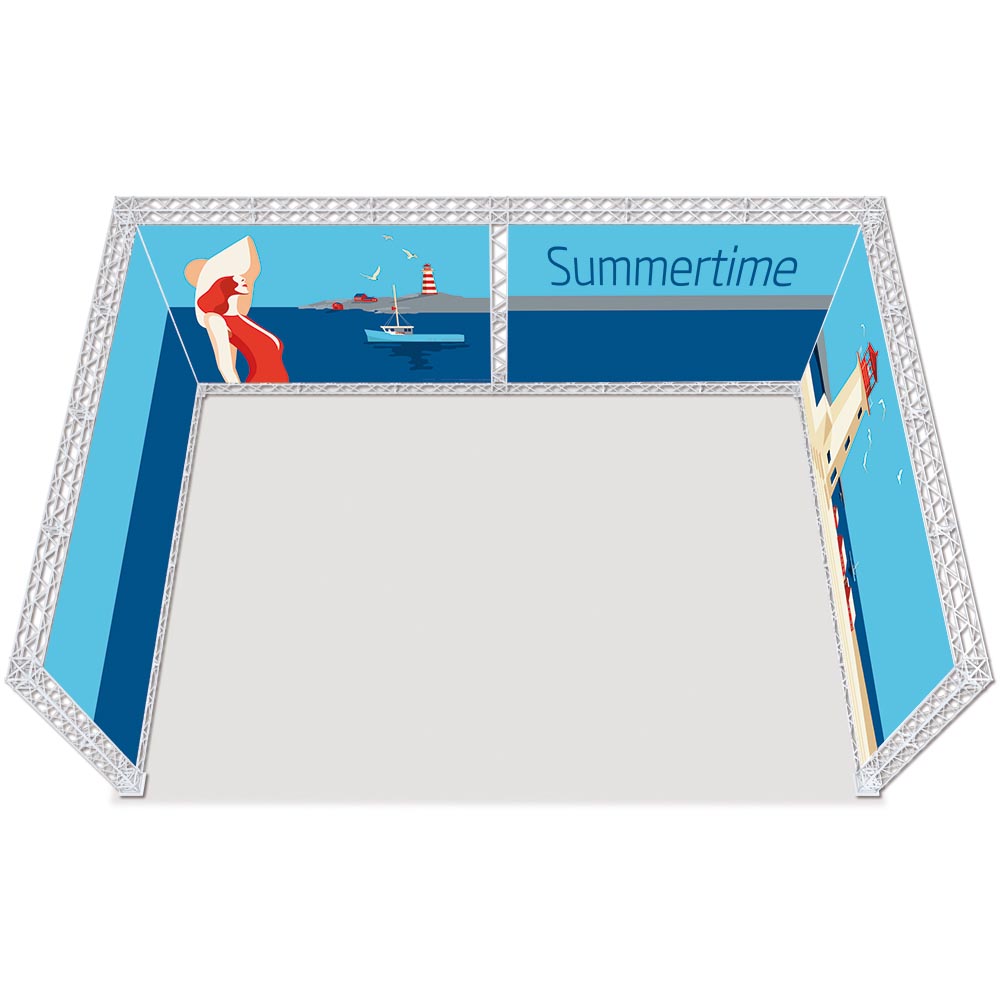 Crown Truss 15 U-Shape Wall 3 X 3 M