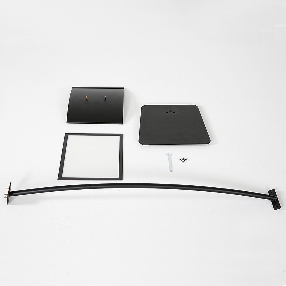 Infoständer, Curved Black