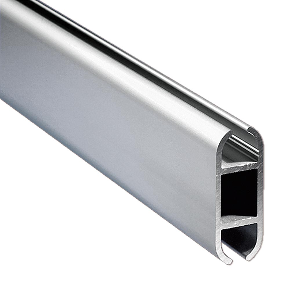 Bannerprofil, Draußen, Aluminium, Wandmontage