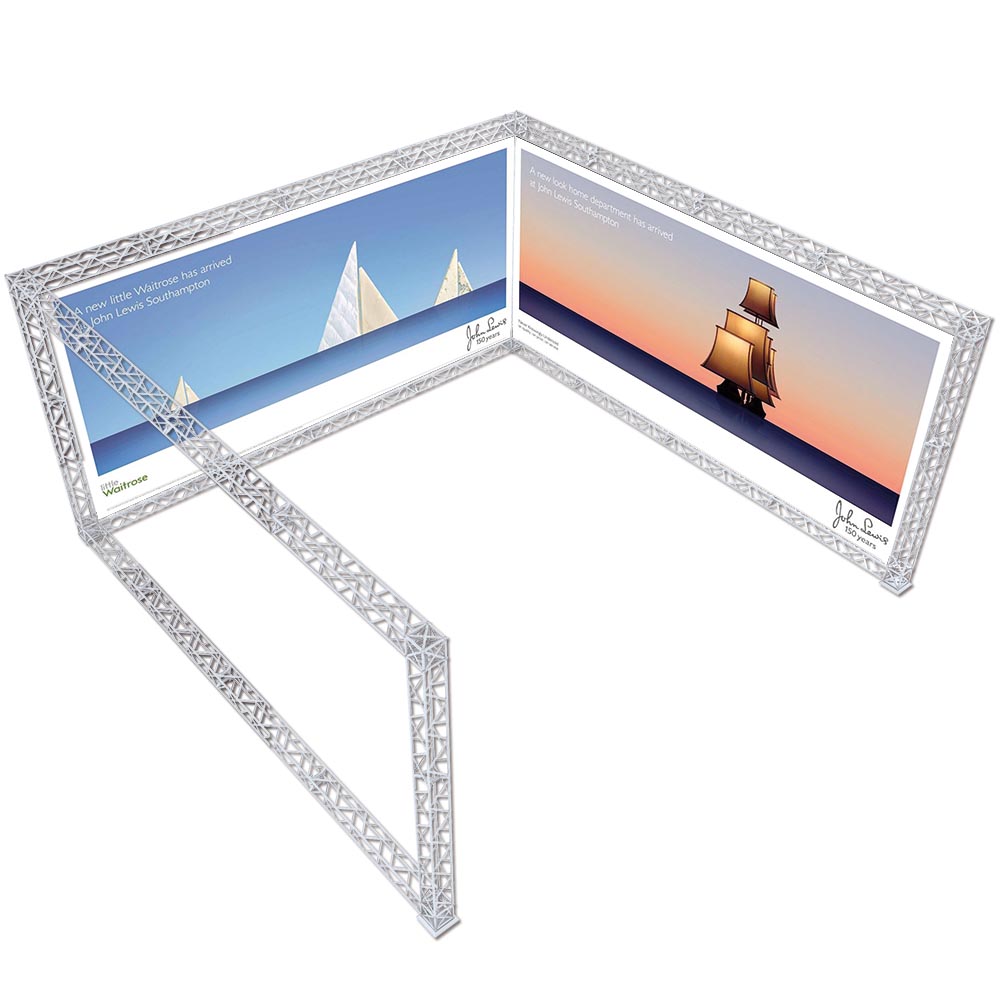 Crown Truss 15 U-Shape Wall 3 X 3 M