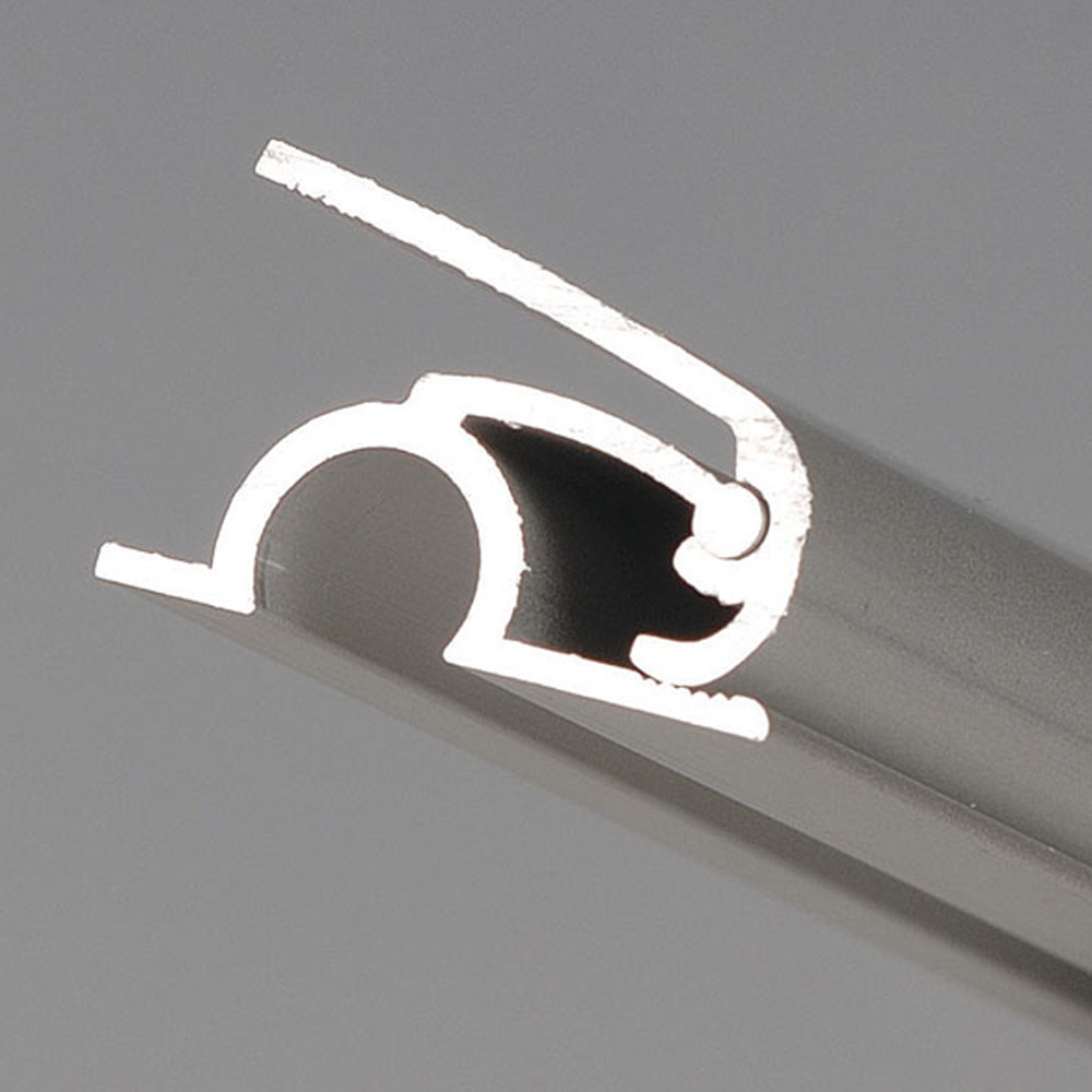 Posteraufhänger, Poster Clamp Set, 25 mm Aluminiumprofil