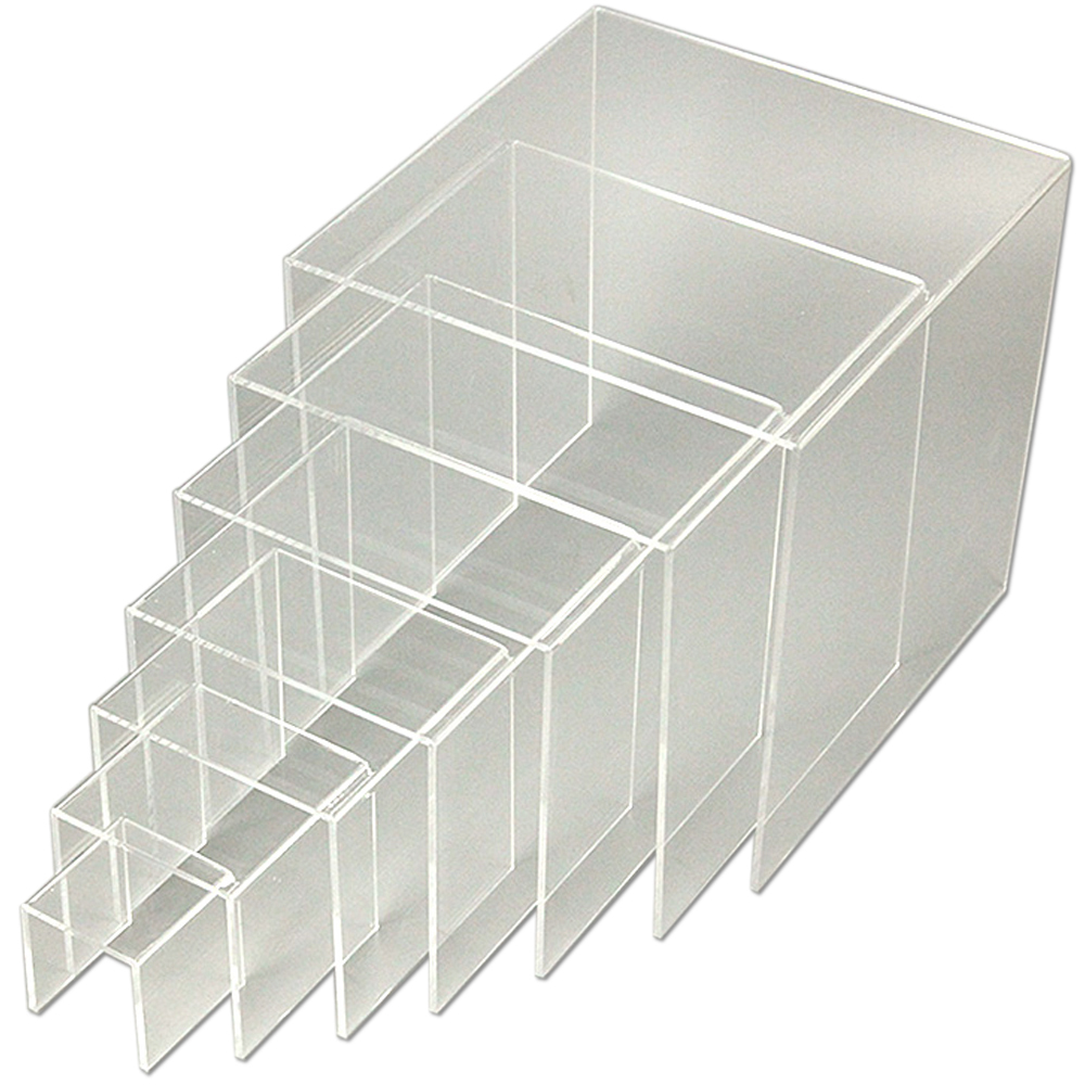 Ausstellungsregale, Nesting Shelves, 3 Stück.