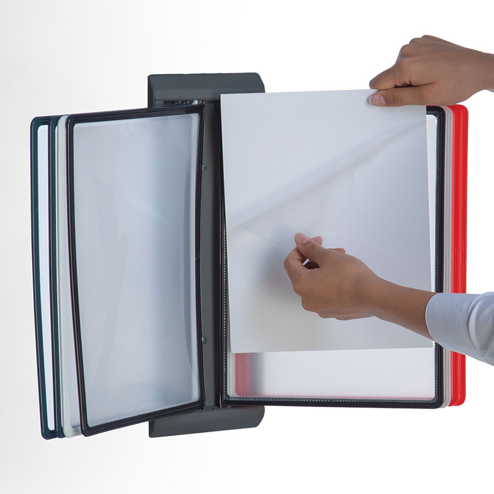 Tasche für Tischtafelsystem, 10 Stück, A4