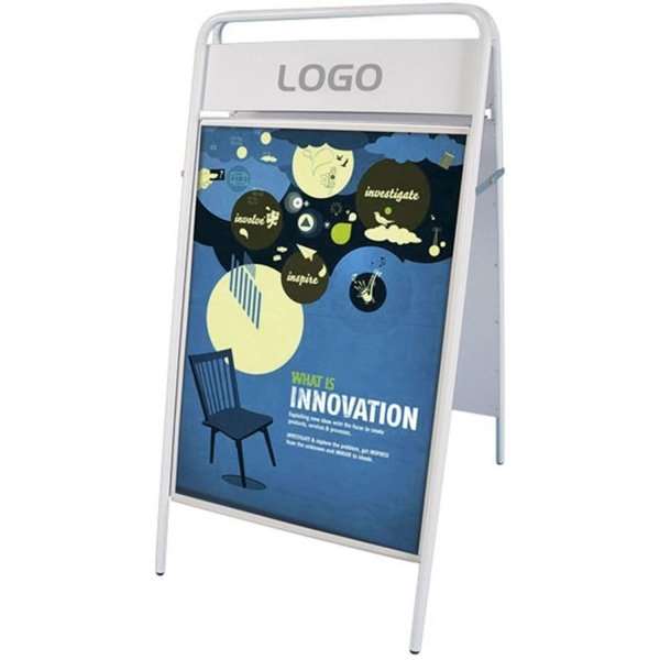 Kundenstopper, Expo Sign, 22 mm, Weiß