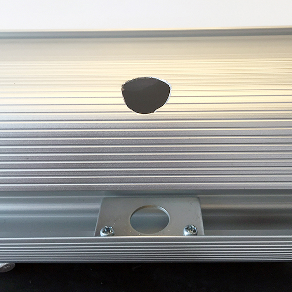 Roll-Up Basic, Basic, Einseitig, Aluminium, Silber