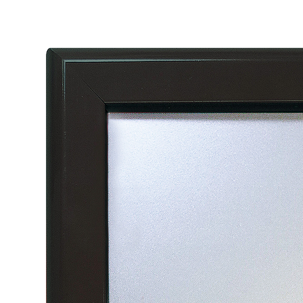 Klapprahmen, 32 mm Profil, Schwarz