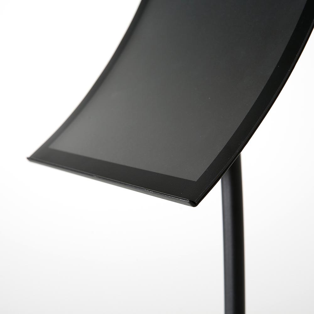 Infoständer, Curved Black