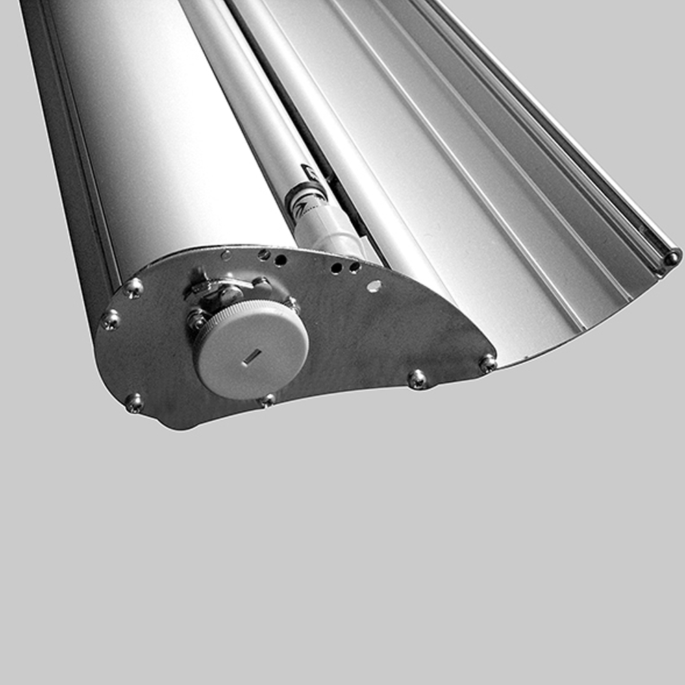Roll-Up Basic, Deluxe, Einseitig, Aluminium
