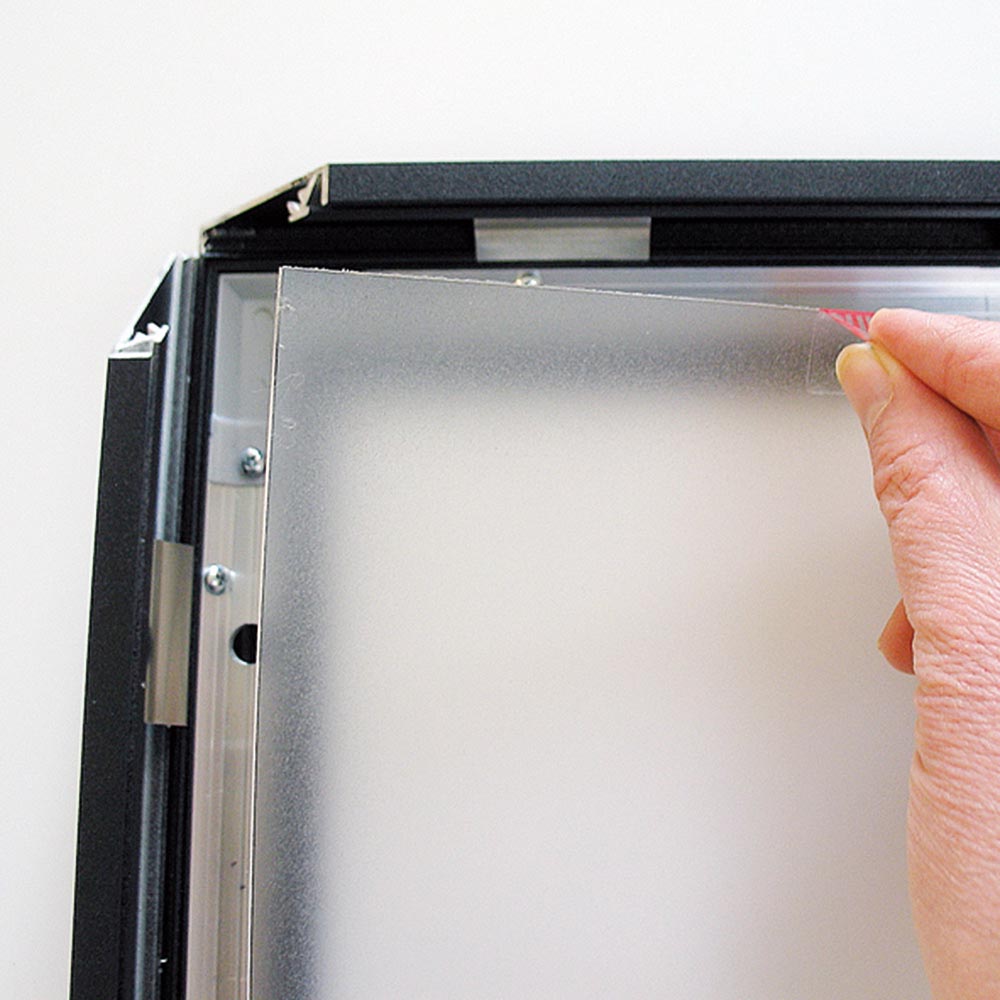 Led-Rahmen, Crown, Einseitiger Rahmen mit Led-Beleuchtung