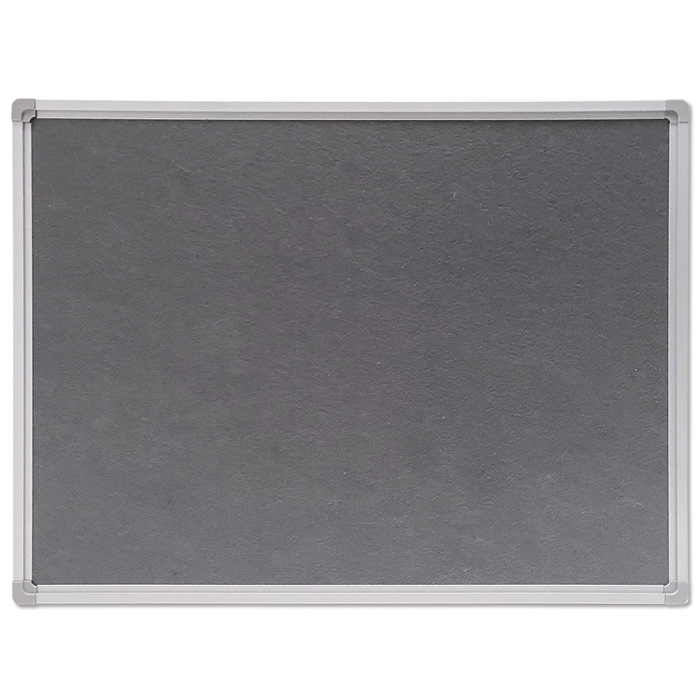 Pinnwand mit Alurahmen, Inspire Note, Grau