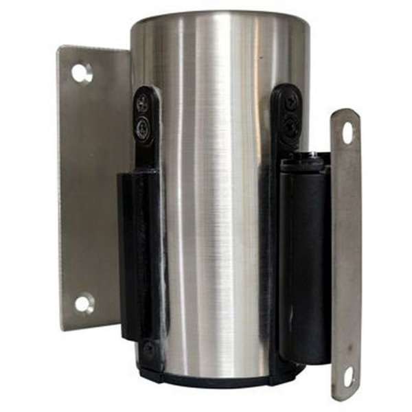 Wandhalterung mit Klebeband – Crowd Barrier System, Rot, Silber, 180 cm