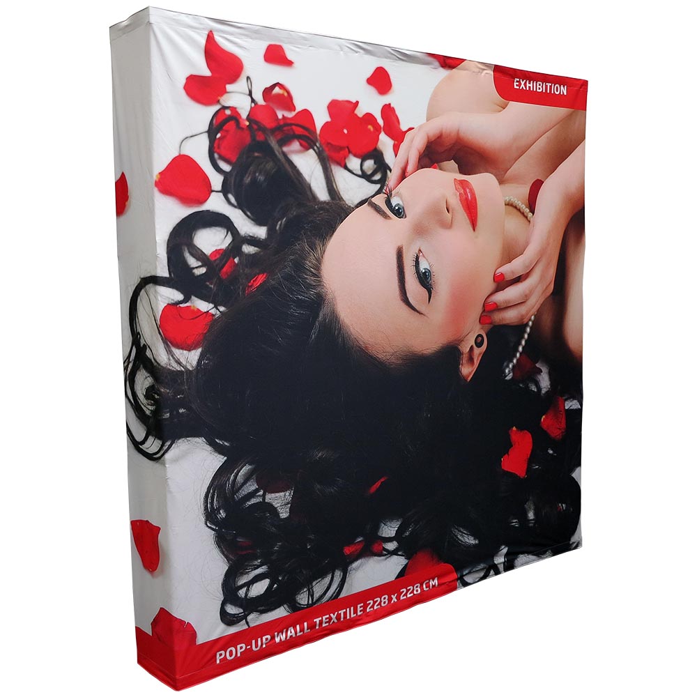 Messe Wand, Pop-up Wall Textile, 3x3, Ohne Druck