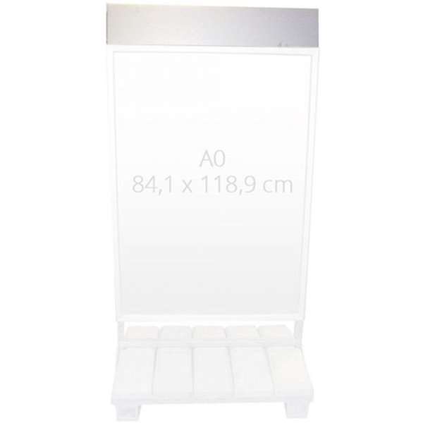 Logoplatte Top für Heavy Outdoor Kundenstopper