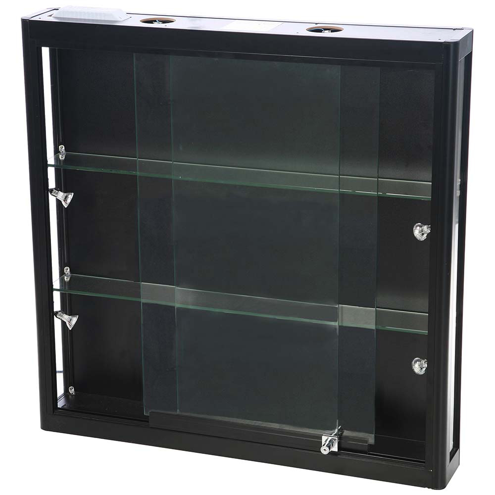 Vitrine, Showcase Wall Duo, LED-Licht, mit Schloss