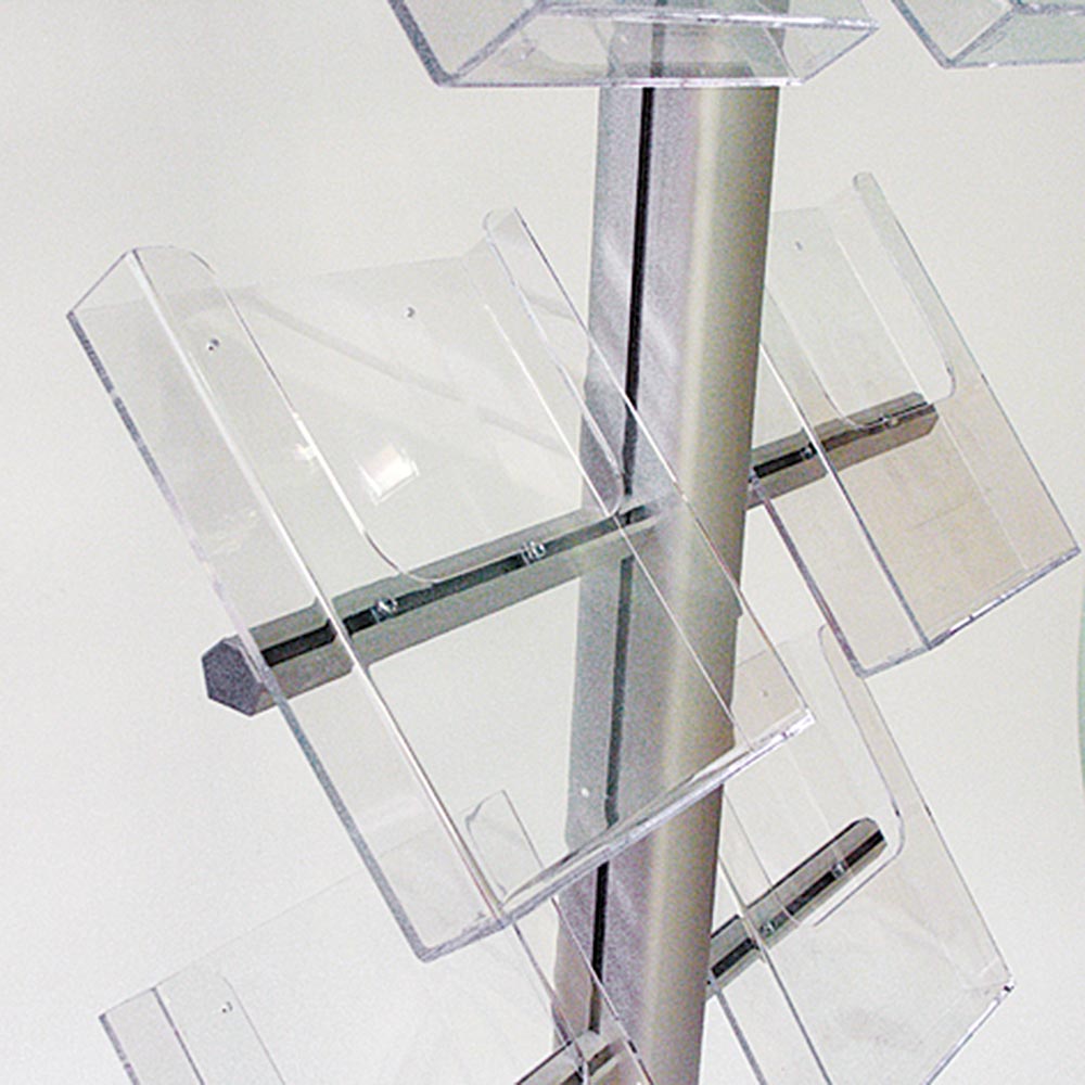 Prospekthalter Multistand, Einseitig