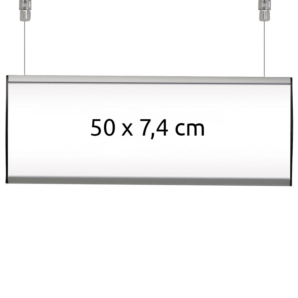 Doppelseitiges Hängeschild
