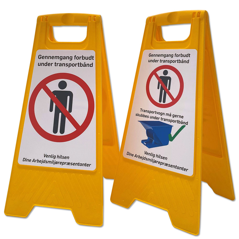 Warnschild „Caution Wet Floor“, Warnschild, Ohne Druck