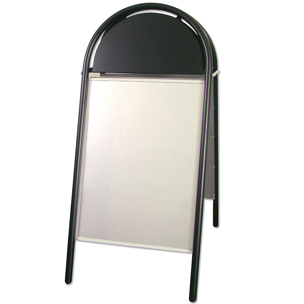 Kundenstopper, Gotik Original, Schwarz