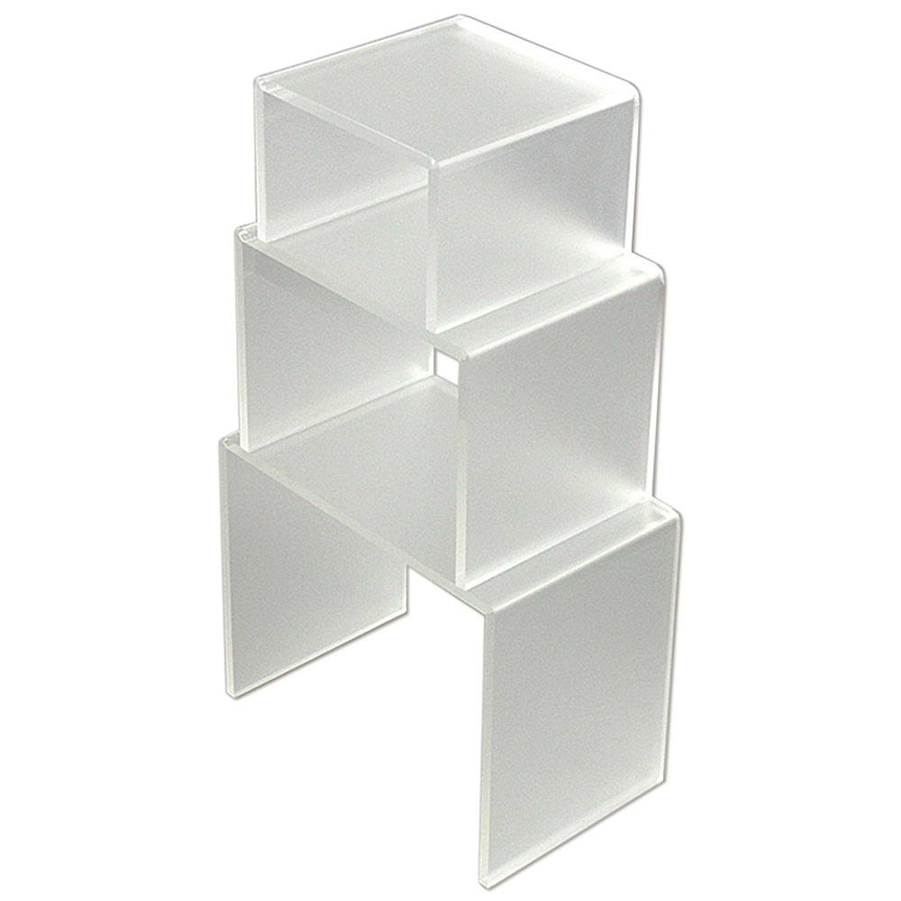 Ausstellungsregale, Nesting Shelves, 3 Stück.