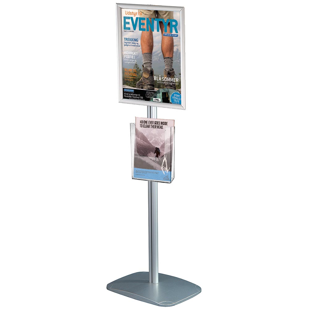 Infoständer, Mini Multistand, Einseitig, Acrylhalterung und Klapprahmen
