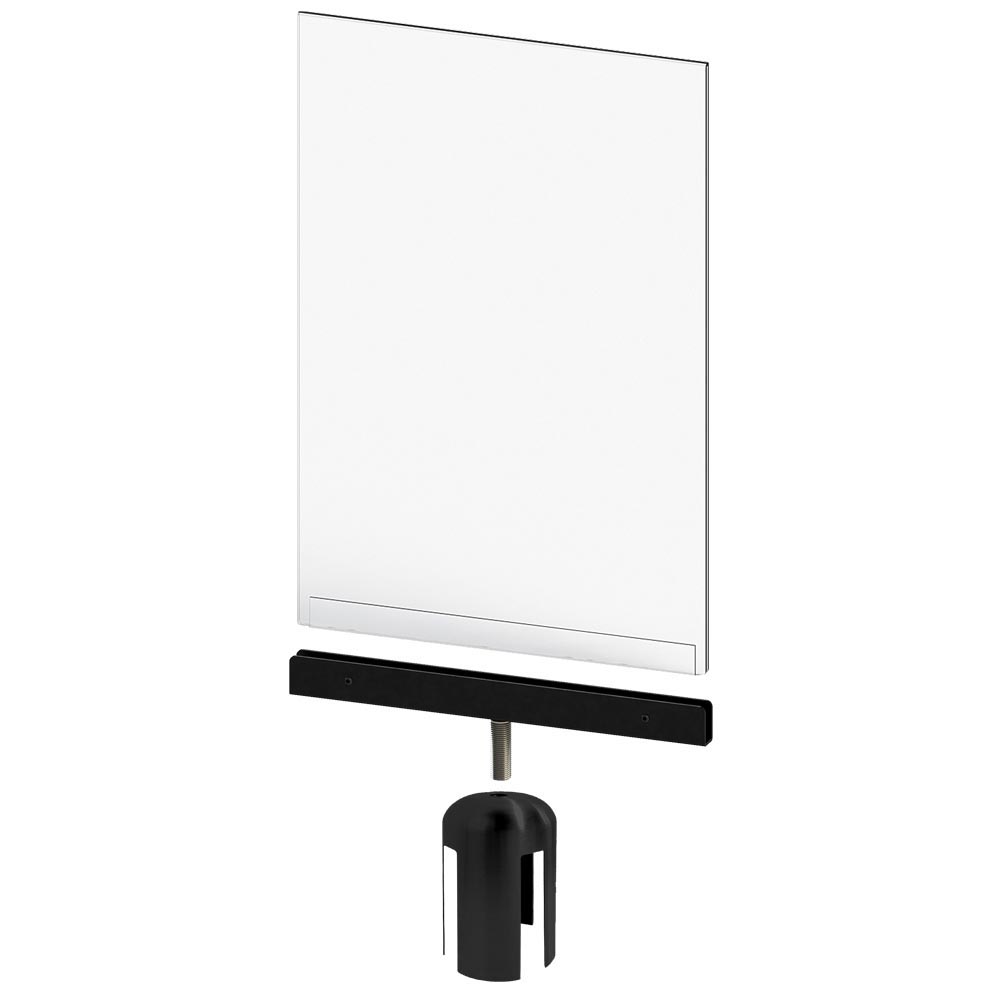 Acryl-Taschenhalter, Crowd Barrier
