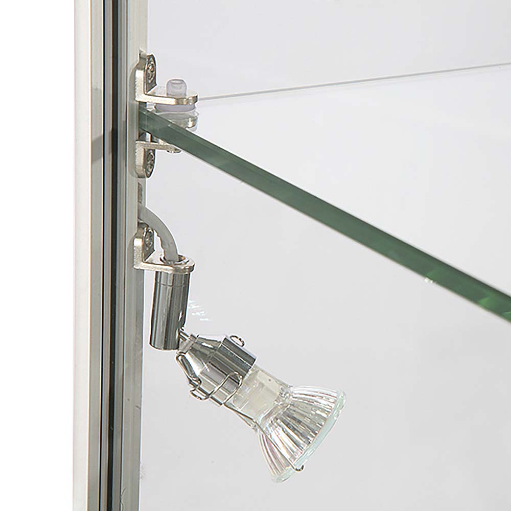 Vitrine, Showcase Tower Solo, LED-Licht, mit Schloss