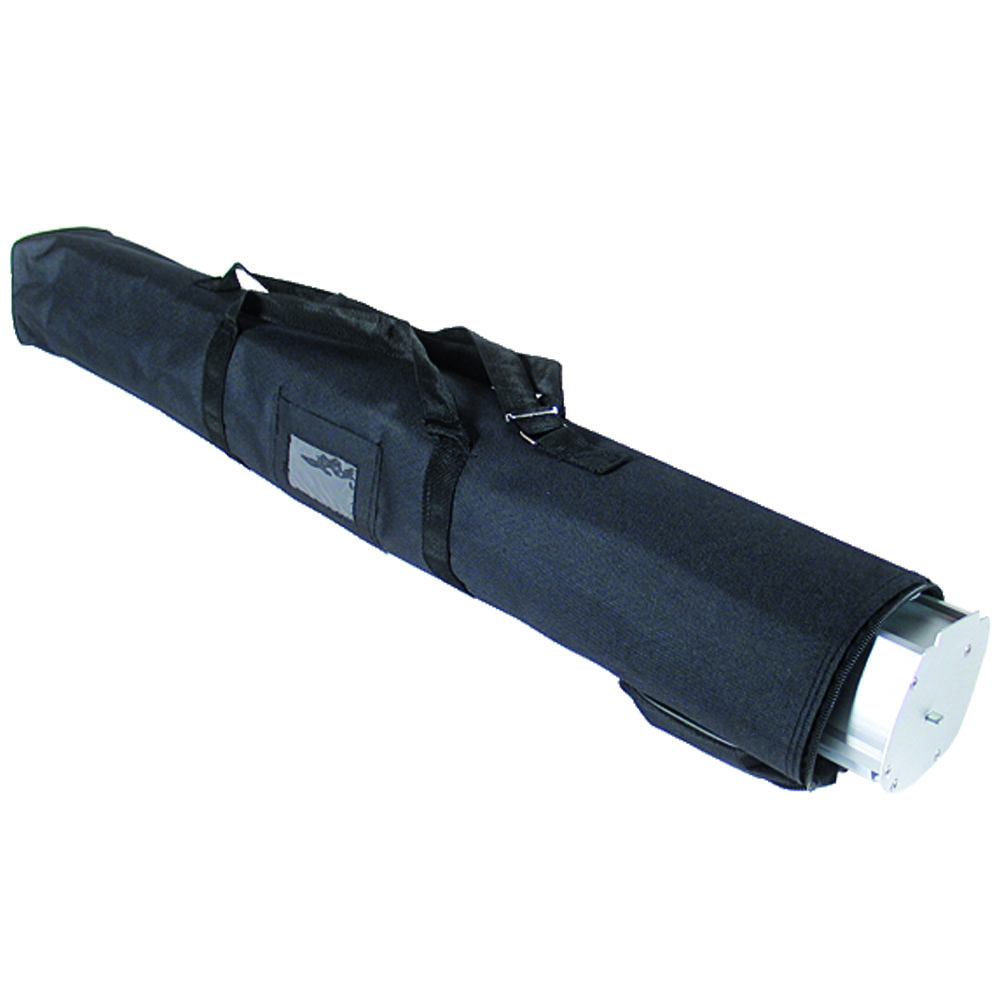 Roll-up Kassette, Budget, einseitig, Aluminium/Silber, 85 cm