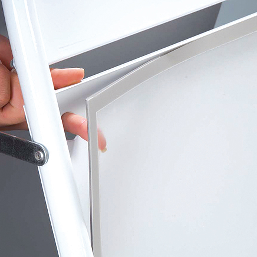 Ersatzfolie für Klapprahmen/Kundenstopper, Pet Magnetisch