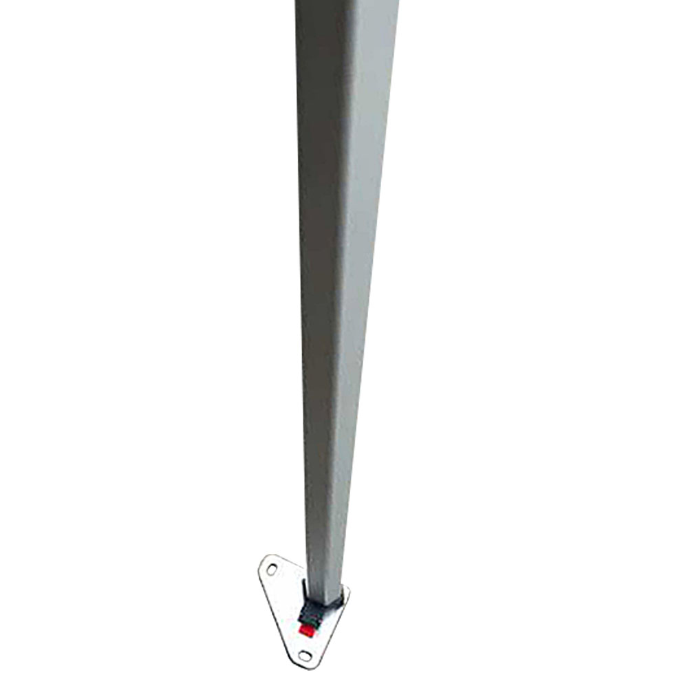 Event Tent Lux, Wasserdichtes Polyester, Silber/Schwarz